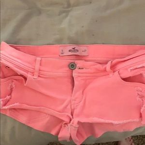 Pink hollistwr shorts